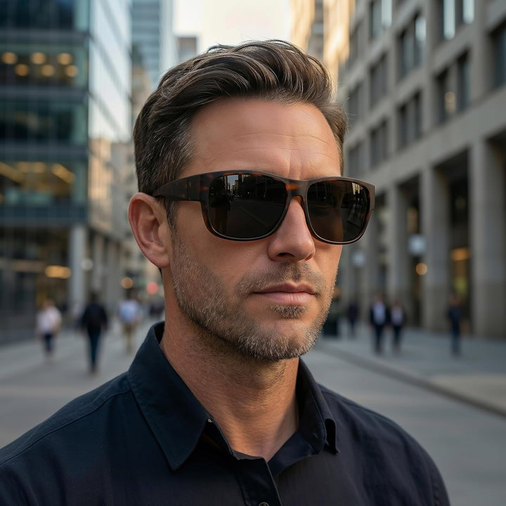 Polarisiert Überzieh Sonnenbrille mit Antireflex, Überbrille Sonnenbrille für Brillenträger, Ultrale