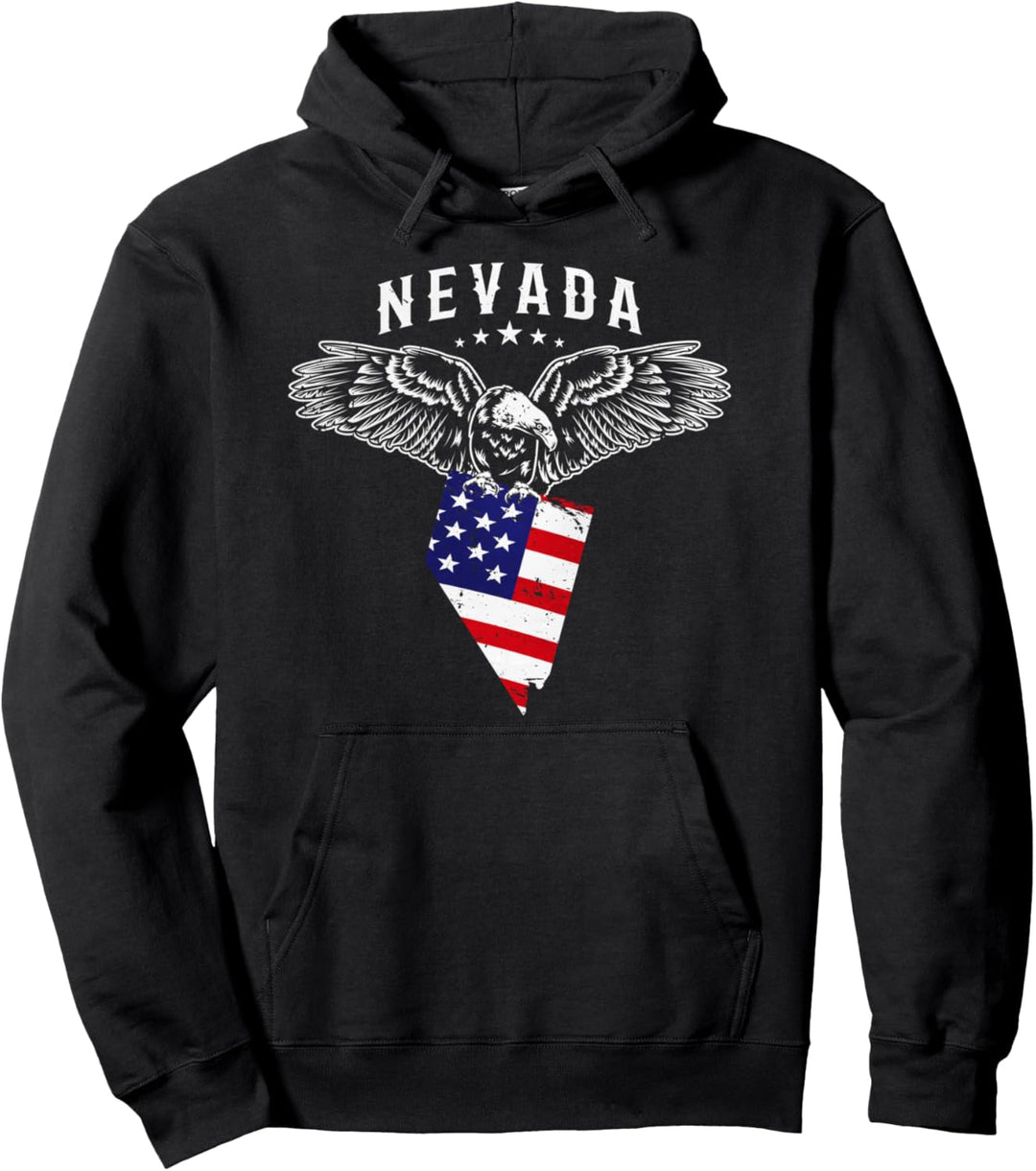Nevada Pride State Mountain Pullover Hoodie
