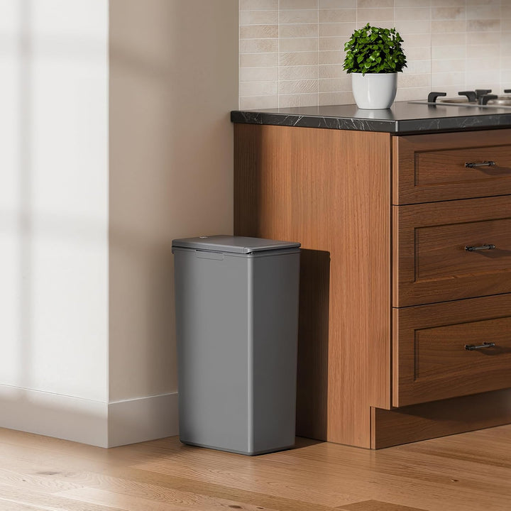 EKO - Morandi Küchenabfalleimer - Plastic Touch Recycling Mülleimer - Perfekt für Küche & Zuhause, d