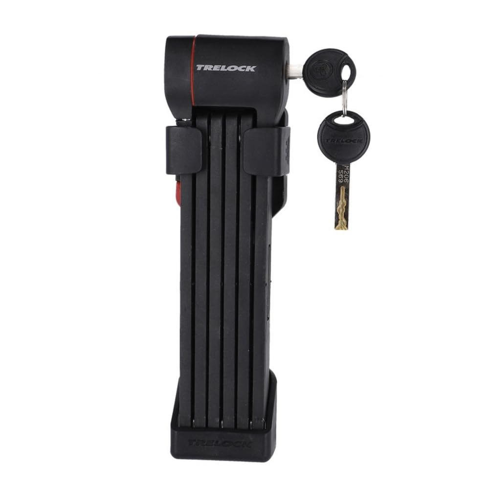 Trelock Faltschloss Cops FS 480/100, mit Halter ZF480 X-Press, schwarz