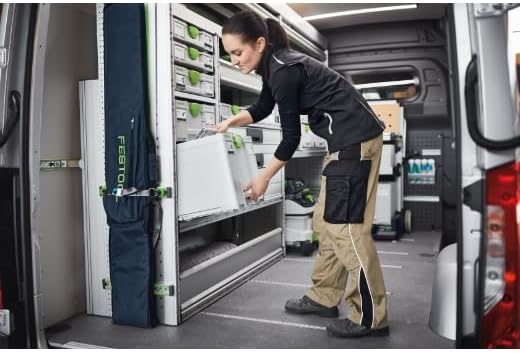 Festool Systainer³ SYS3 M 437 (mit Abdeckung für Beschriftungsfeld) 396mm x 296mm x 437mm, 396mm x 2