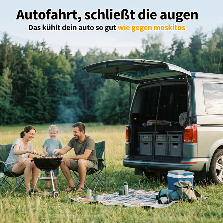 Moskitonetz Magnetisch kompatibel VW T5 T6 für Hintertür, Auto Fliegengitter & Insektennetz & Sonnen