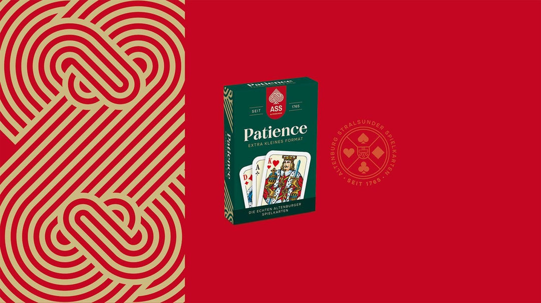 ASS 22570097 Mini-Patience-Das Klassische Kartenspiel-im Miniformat, Keine, ab 8 Jahren