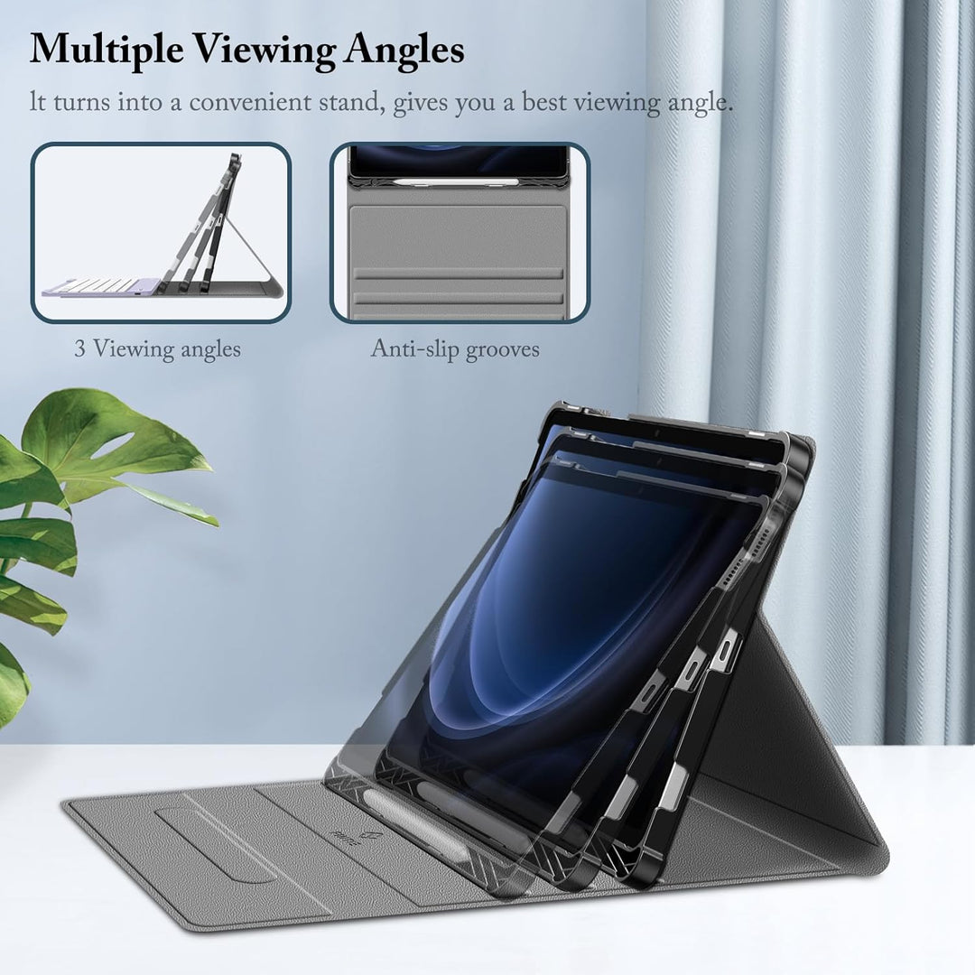 FINTIE Tastatur Hülle für Samsung Galaxy Tab S10 Lite/S10 FE/S9 FE 10.9" & S9 11" Tablet, Keyboard C