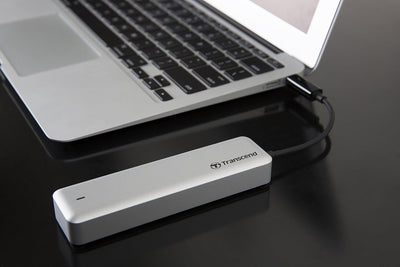 Transcend 240 GB JetDrive JDM 825 Thunderbolt AHCI PCIe™ Portable SSD TS240GJDM825 Mit Thunderbolt-G