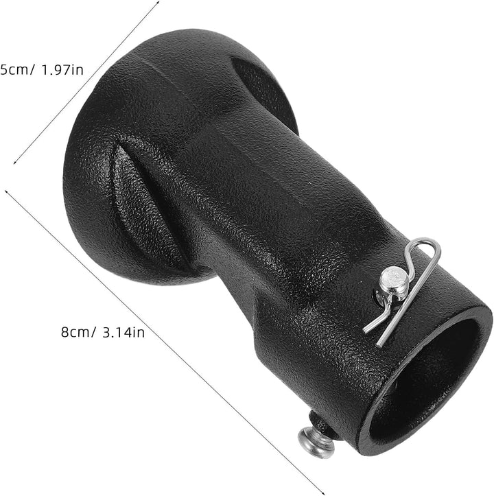 Adapter für schräge Decken: Deckenventilator-Halterung aus Stahl für Kathedral- und Schrägdächer – b