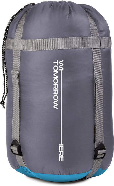 Where Tomorrow Ultraleicht Schlafsack | Outdoor Sommerschlafsack | Camping, Festival, Reise | 3-4 Ja