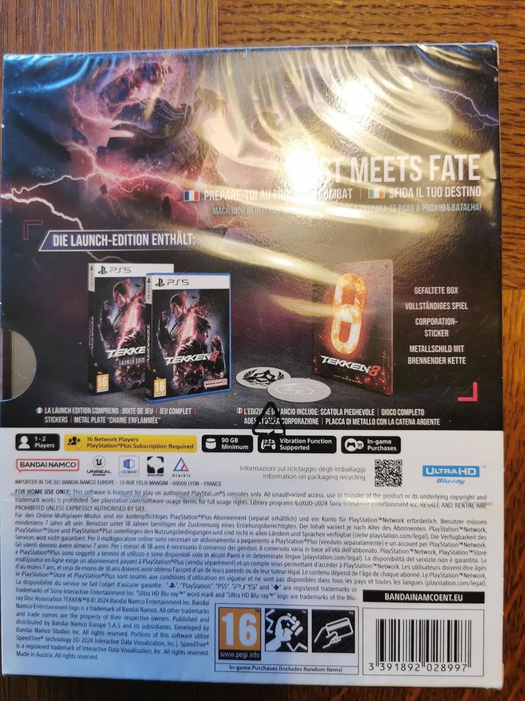 Tekken 8 Launch Edition - [PlayStation 5] PlayStation 5 Launch Edition, PlayStation 5 Launch Edition