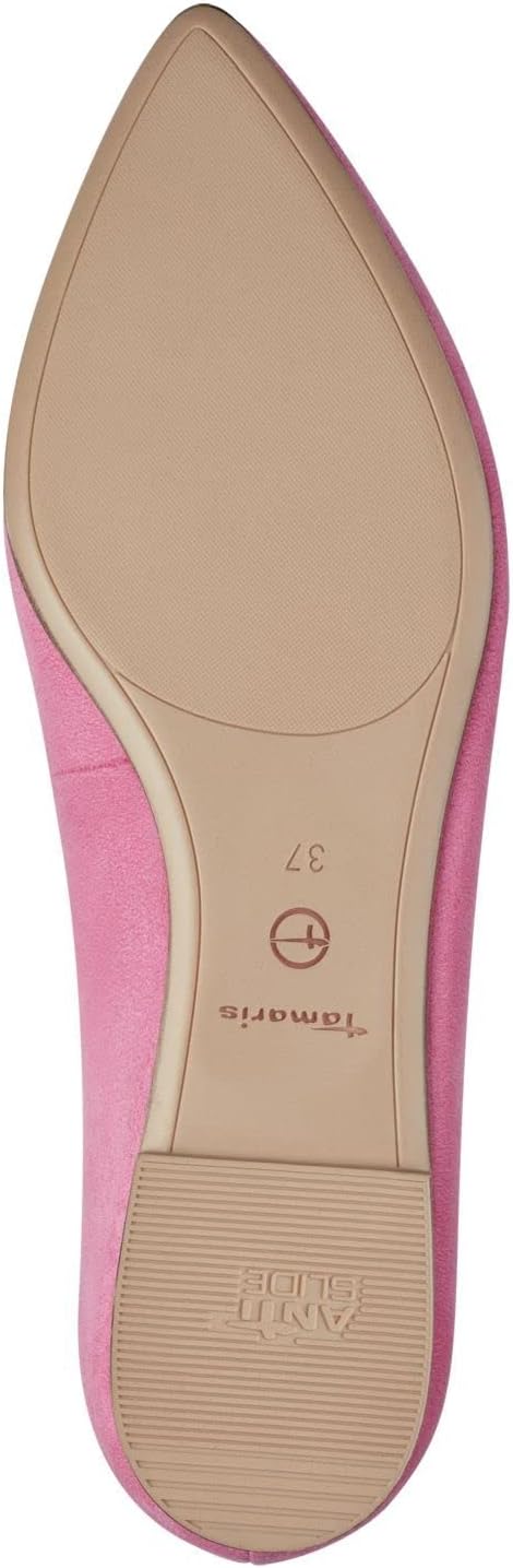 Tamaris Damen Ballerina 1-1-22120-20 normal 38 EU Candy, 38 EU Candy