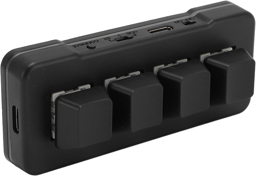 Bluetooth-verkabelte USB-Makro-Gaming-Tastatur mit RGB-Hintergrundbeleuchtung, Mechanische Tastatur
