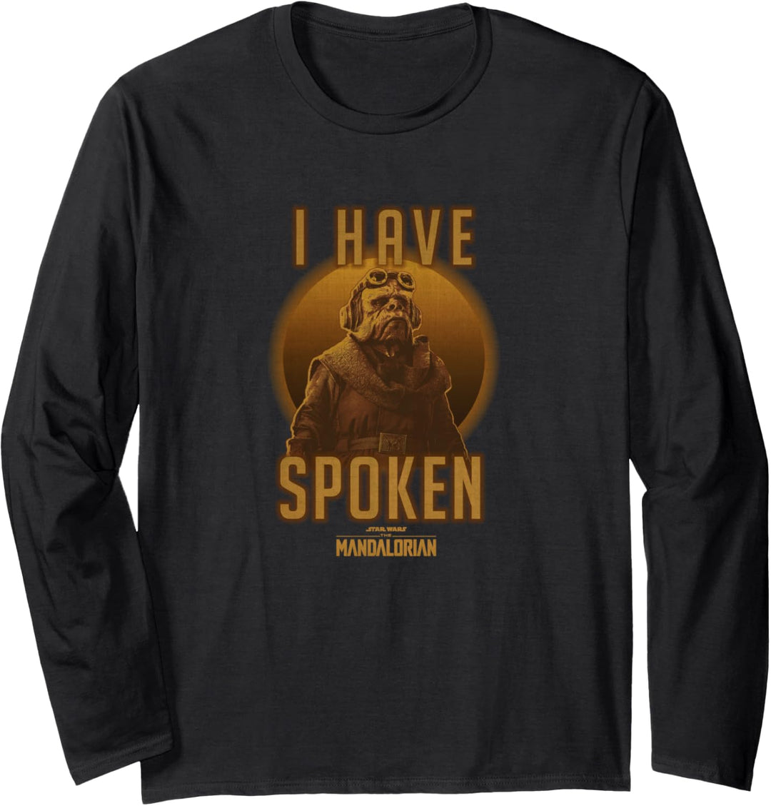 Star Wars The Mandalorian Kuill I Have Spoken Circle Langarmshirt