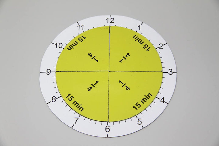 WISSNER 120140 aktiv lernen - Fraction Clock ZeitangabenundBruchteile