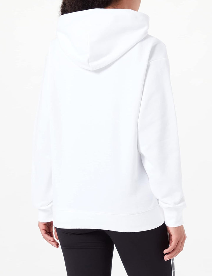 Champion Damen Kapuzenpullover S Weiss, S Weiss