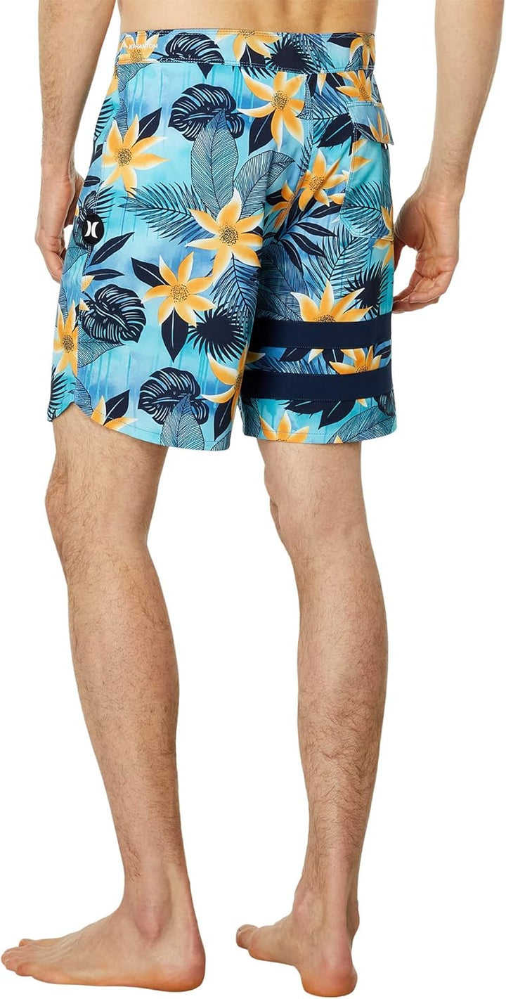 Hurley Herren Phantom-eco Block Party 18' Badeshorts für Herren 28 Meerblick, 28 Meerblick