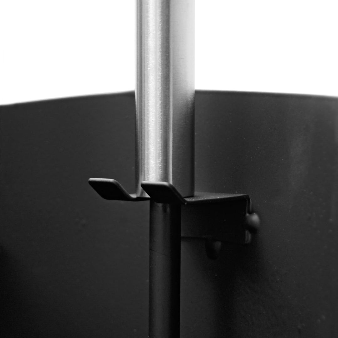 raik R1009 Raik Kaminbesteck Fritz, 3-teilig, schwarz, Edelstahlgriffe, 61