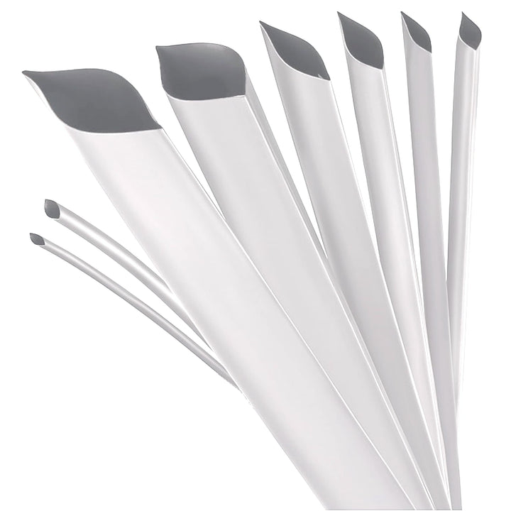 ISOLATECH Schrumpfschlauch Meterware weiss mit Kleber Ø 100mm 3 Meter Schrumpfverhältnis 3:1 Set Pol