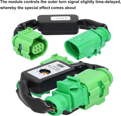LED-Rücklichter, LED-Rücklichter, Dynamischer Blinkeradapter, Kabelbaum, Blinkermodul-Kits, Passend