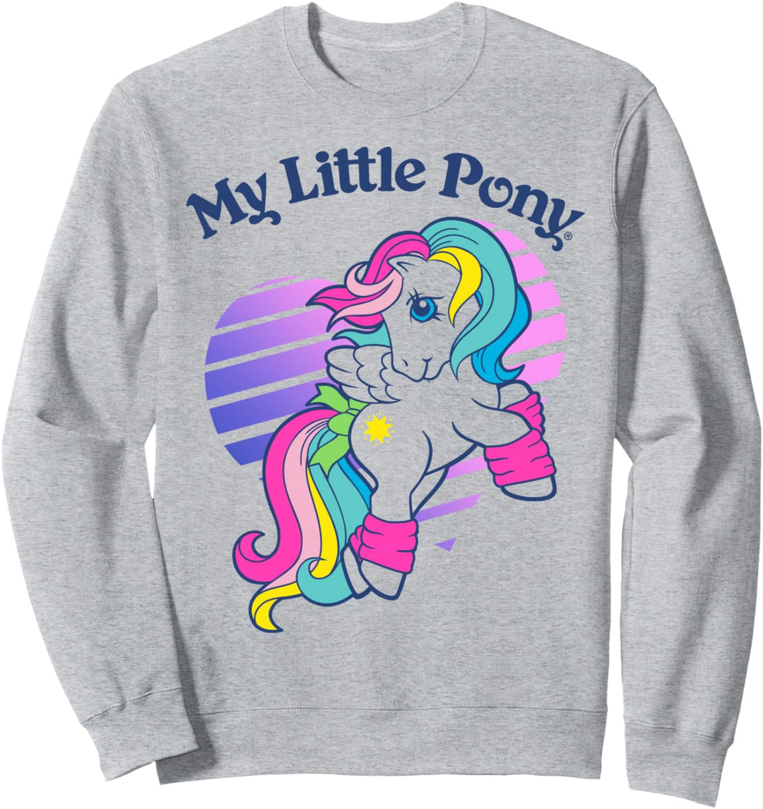 My Little Pony Starshine Rainbow Heart Striped Portrait Sweatshirt