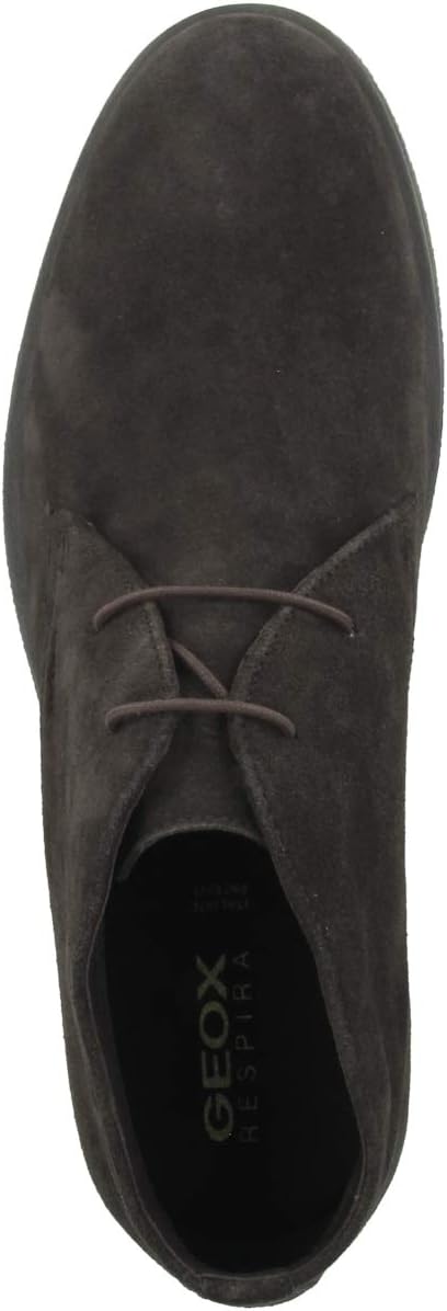 Geox UOMO CLAUDIO A Herren Derby Schnürhalbschuhe 42 EU Dk Coffee, 42 EU Dk Coffee