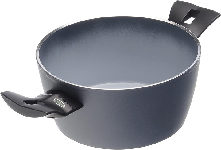 Moneta ARIA Kochtopf, Aluminium, Grau, 24 cm, 24 cm