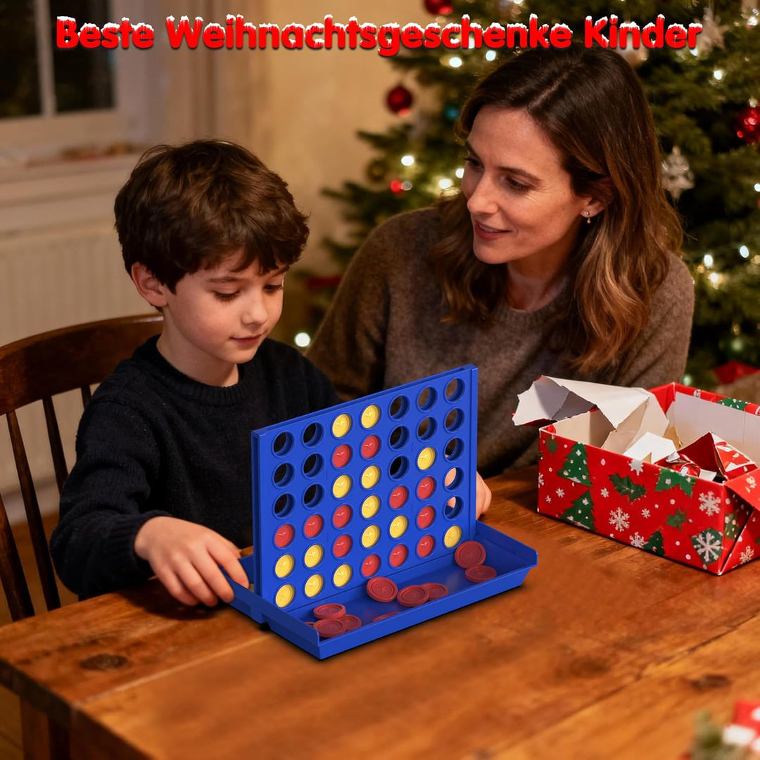 Pup Go Standard-Grösse 4 in Einer Reihe Brettspiele für Kinder ab 3+ Jahren, Mädchen Jungen, Pädagog