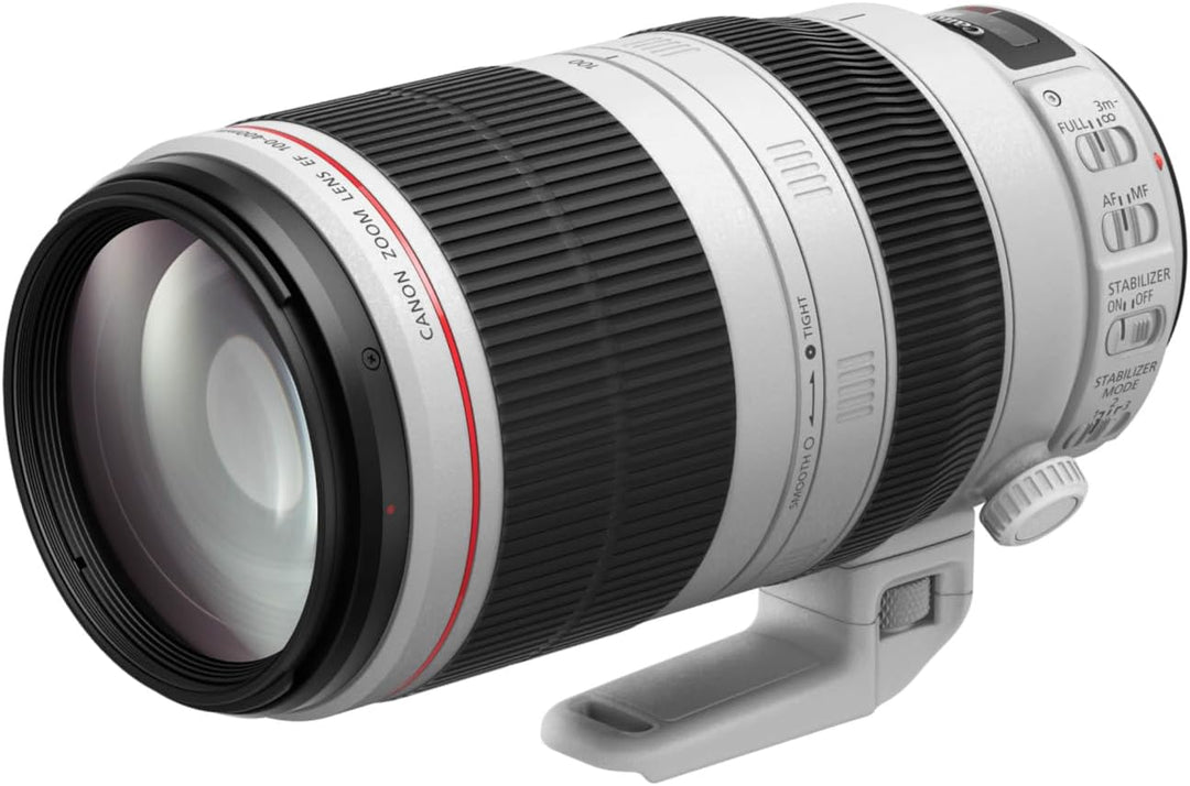 Canon EF 100-400mm F4.5-5.6L is II USM Telezoom-Objektiv (77mm Filtergewinde) schwarz Single, Single