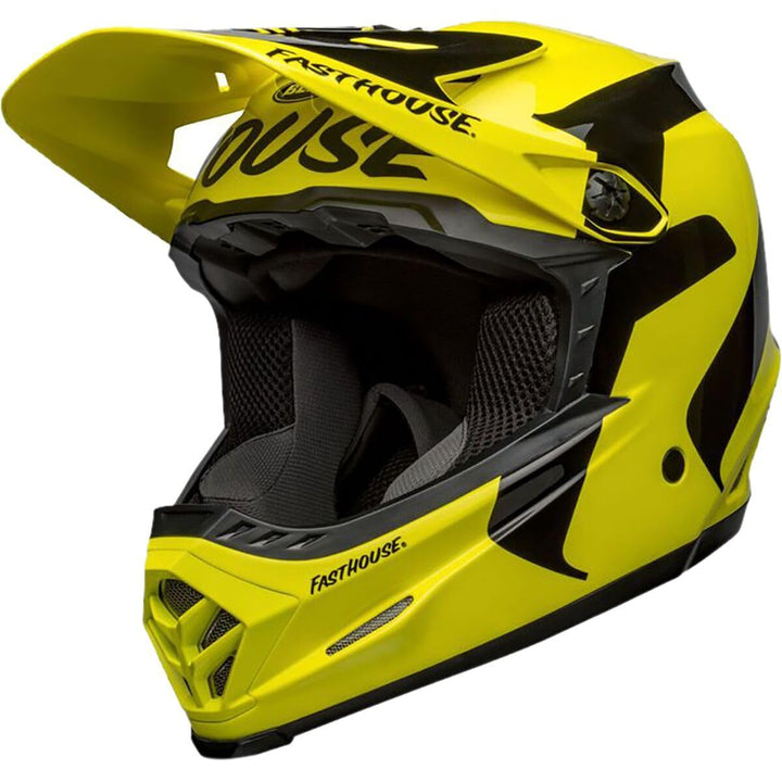 Bell Full-9 Fusion MIPS MTB Full Face Helmet Fasthouse Newhall Gloss Hi-Viz/Black S, Fasthouse Newha