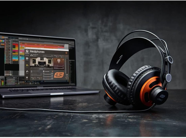 ESI eXtra10 monitor headphones with software + keepdrum wall mount