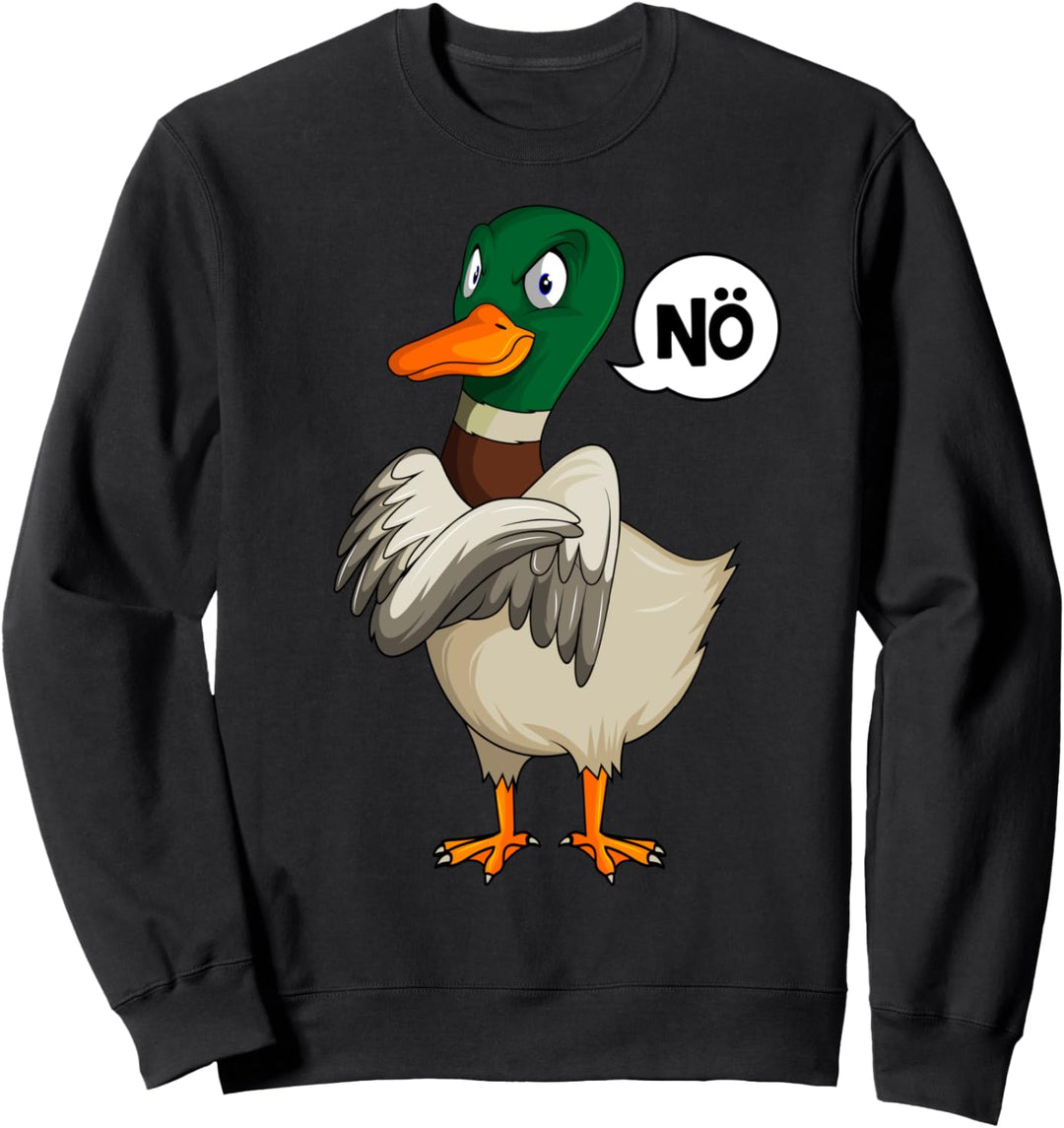 Enten Nö Ente Kinder Sweatshirt