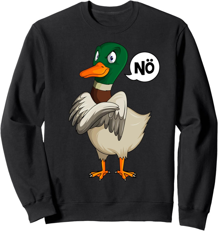 Enten Nö Ente Kinder Sweatshirt