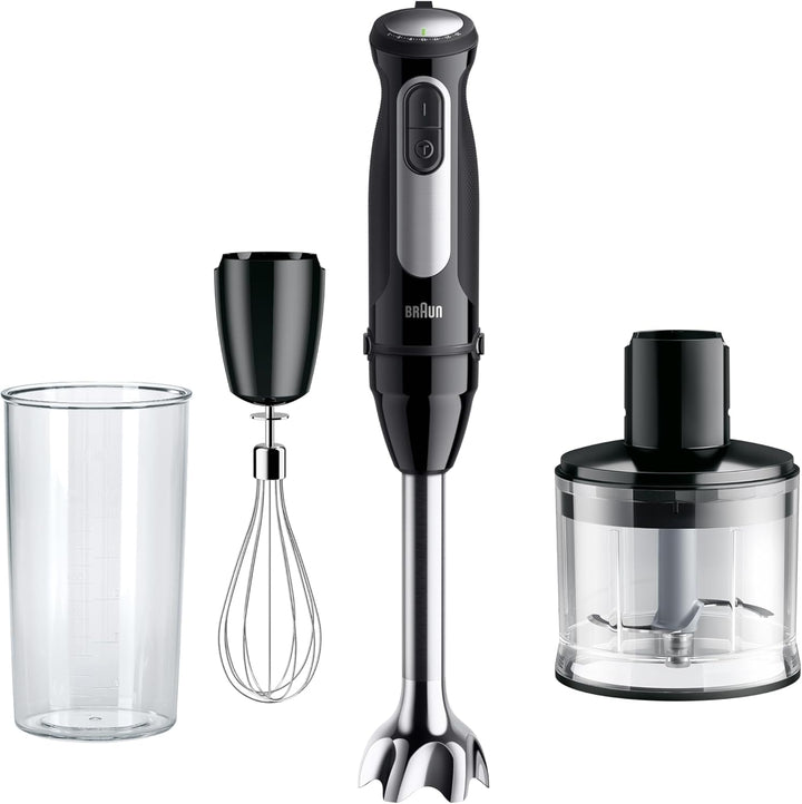 Braun MultiQuick 5 Pro MQ55236M, Stabmixer mit 25 Geschwindigkeiten, EasyClick Plus System für Zubeh