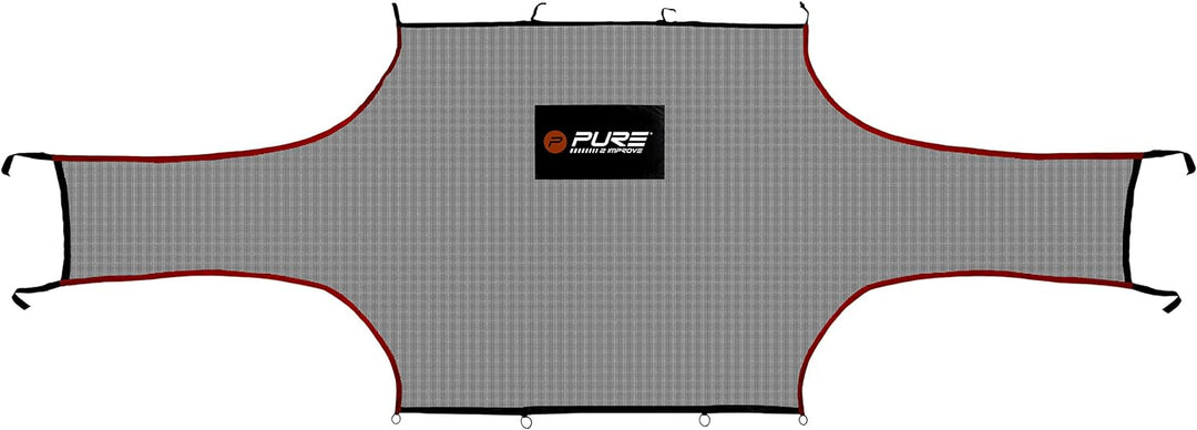 Pure2Improve Fussball Torwand, Target Goalshot, Fussballtor 732 cm x 244 cm, Inklusive Tragetasche,