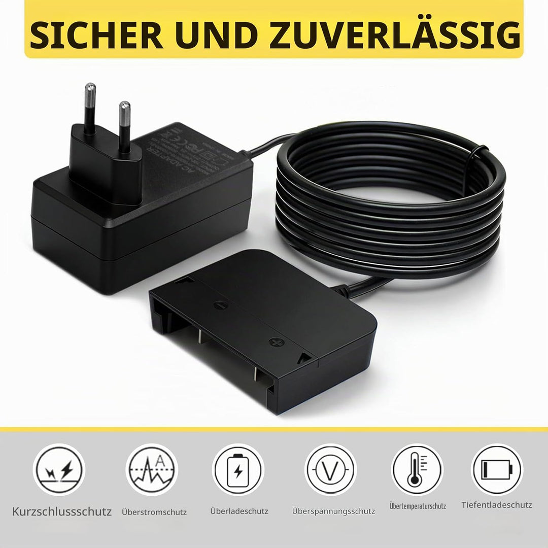 Komfortables Ladegerät für Kärcher Akku-Schnellladegerät-Set - schwarz