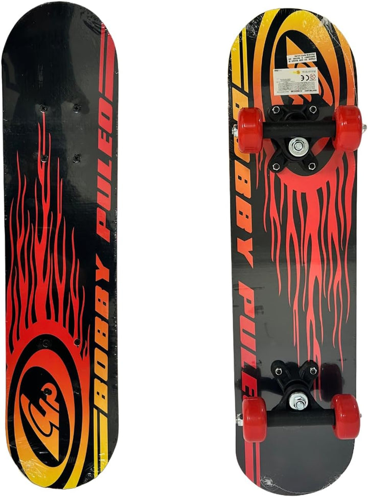 Skateboard für Kinder Skate für Kinder, 60 cm, Skateboard für Kinder, Skateboard aus Holz, komplett