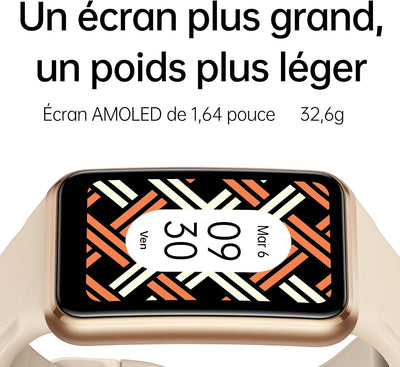 OPPO Watch Free – 1,4 Zoll AMOLED Display – Smartwatch Unisex – Schlaf- und Herzfrequenzüberwachung