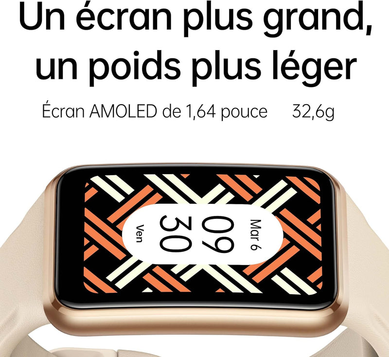 OPPO Watch Free – 1,4 Zoll AMOLED Display – Smartwatch Unisex – Schlaf- und Herzfrequenzüberwachung