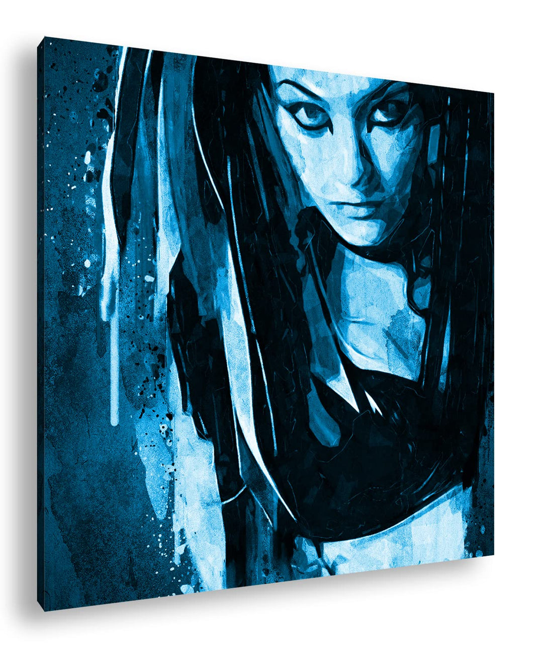 deyoli Gothic - Illustration Format: 70x70 Effekt: Zeichnung als Leinwandbild, Motiv auf Echtholzrah