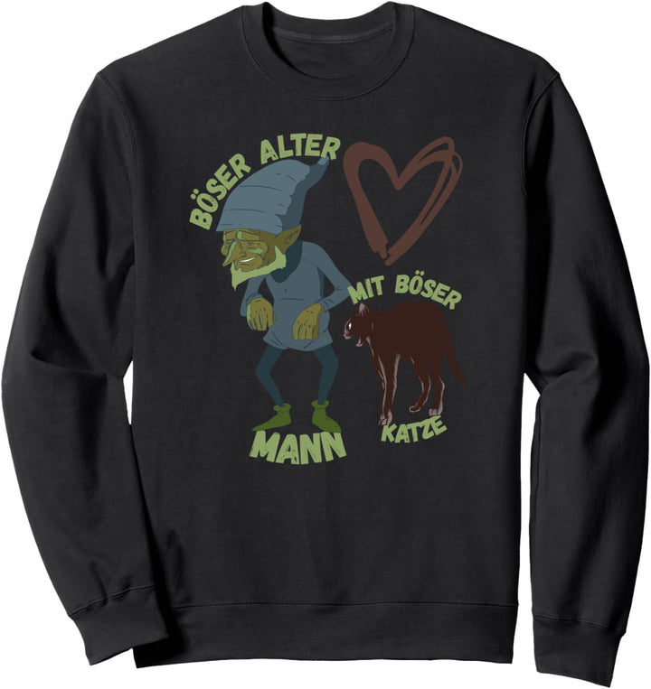 Böser alter Mann Pullover Pulli Sweater Sweatshirt