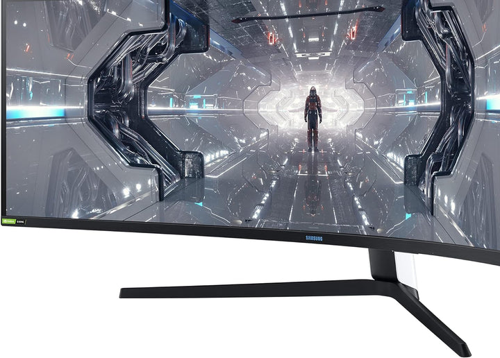 Samsung Odyssey G9 Curved Gaming Monitor C49G94TSSP, 49 Zoll, VA-Panel, QLED, DQHD-Auflösung, AMD Fr