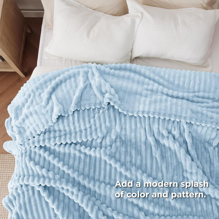 BEDSURE kuscheldecke 220x240 für Zimmer Deko - Tagesdecke, Wolldecke & Fleecedecke, Sofadecke, Weich