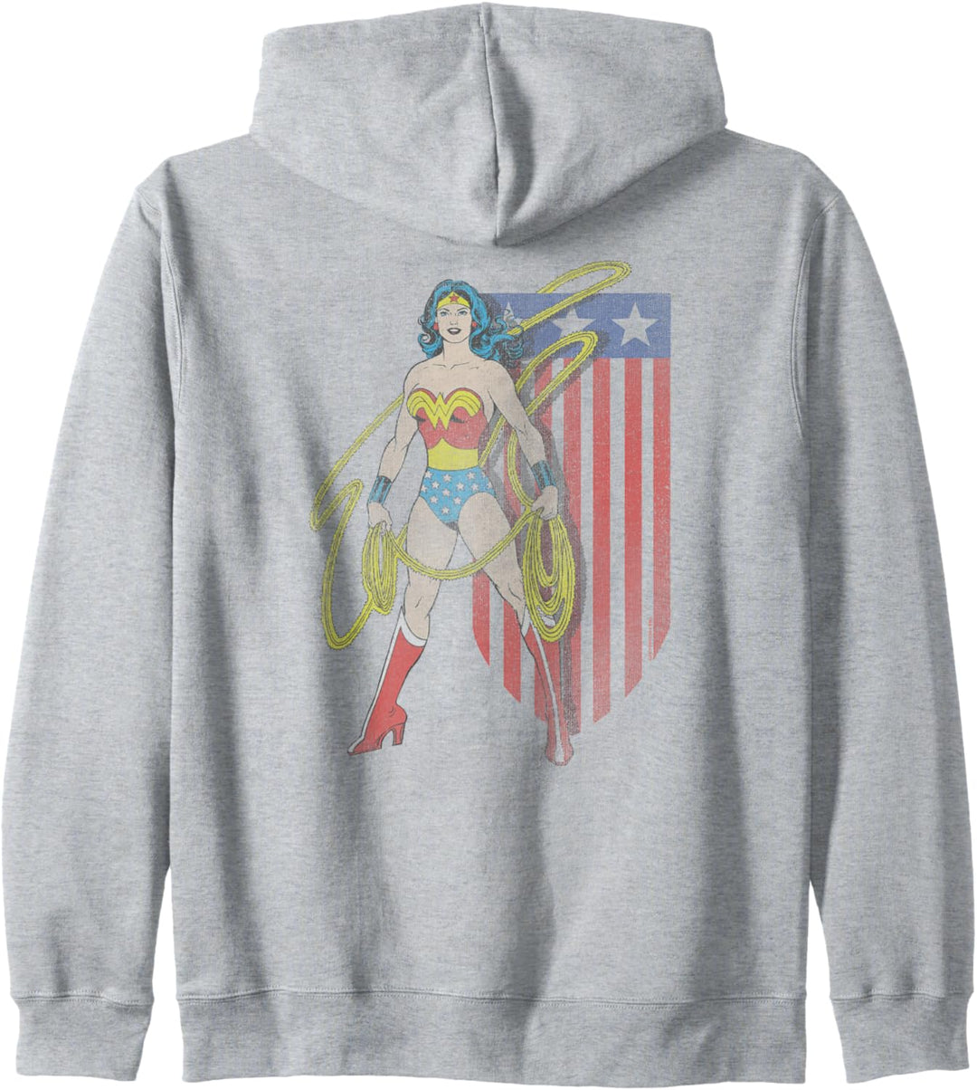 Wonder Woman USA Banner Kapuzenjacke