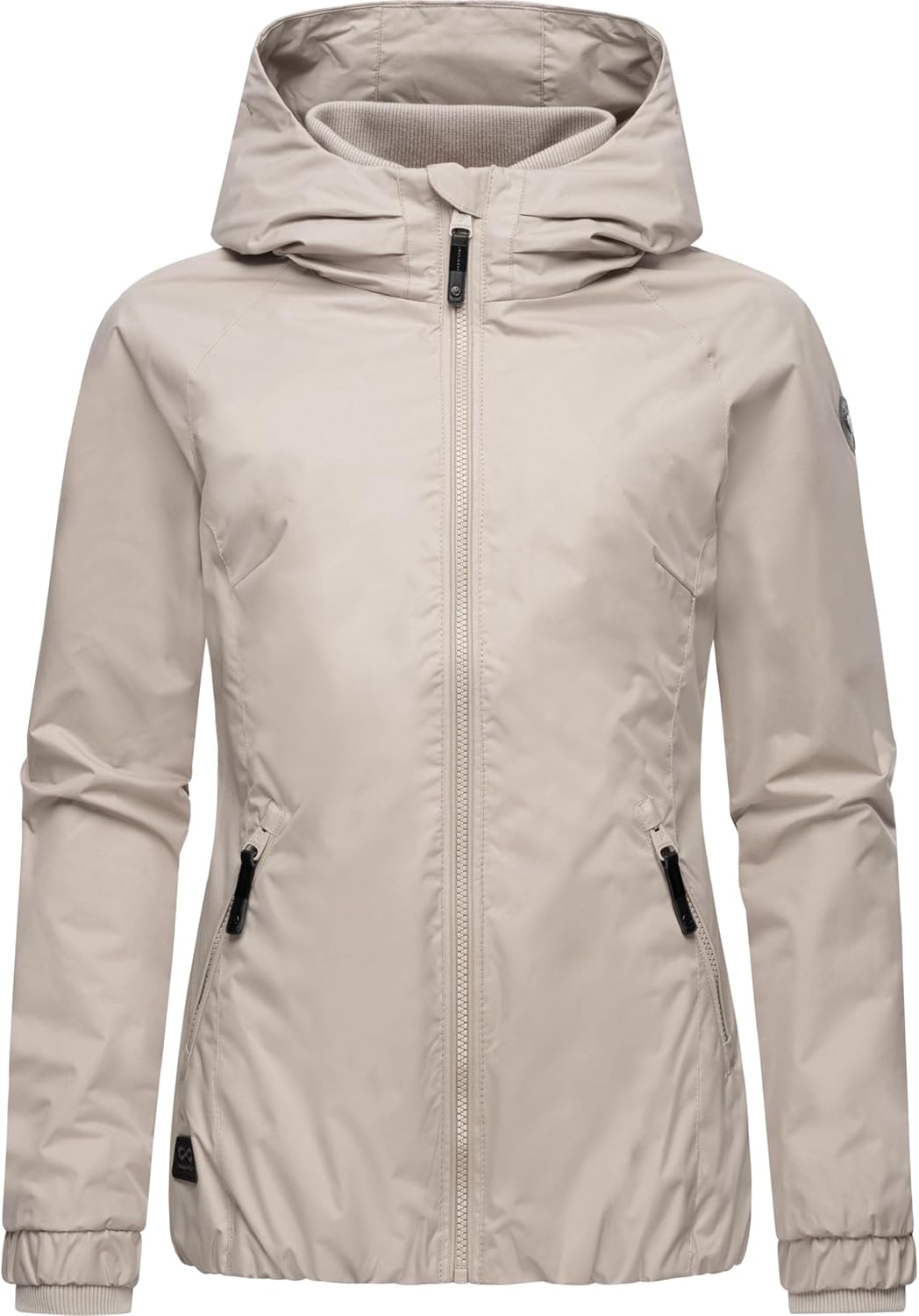 Ragwear Damen Übergangsjacke leichte Jacke kurz mit Kapuze Dizzie XS-6XL XS Bone24, XS Bone24