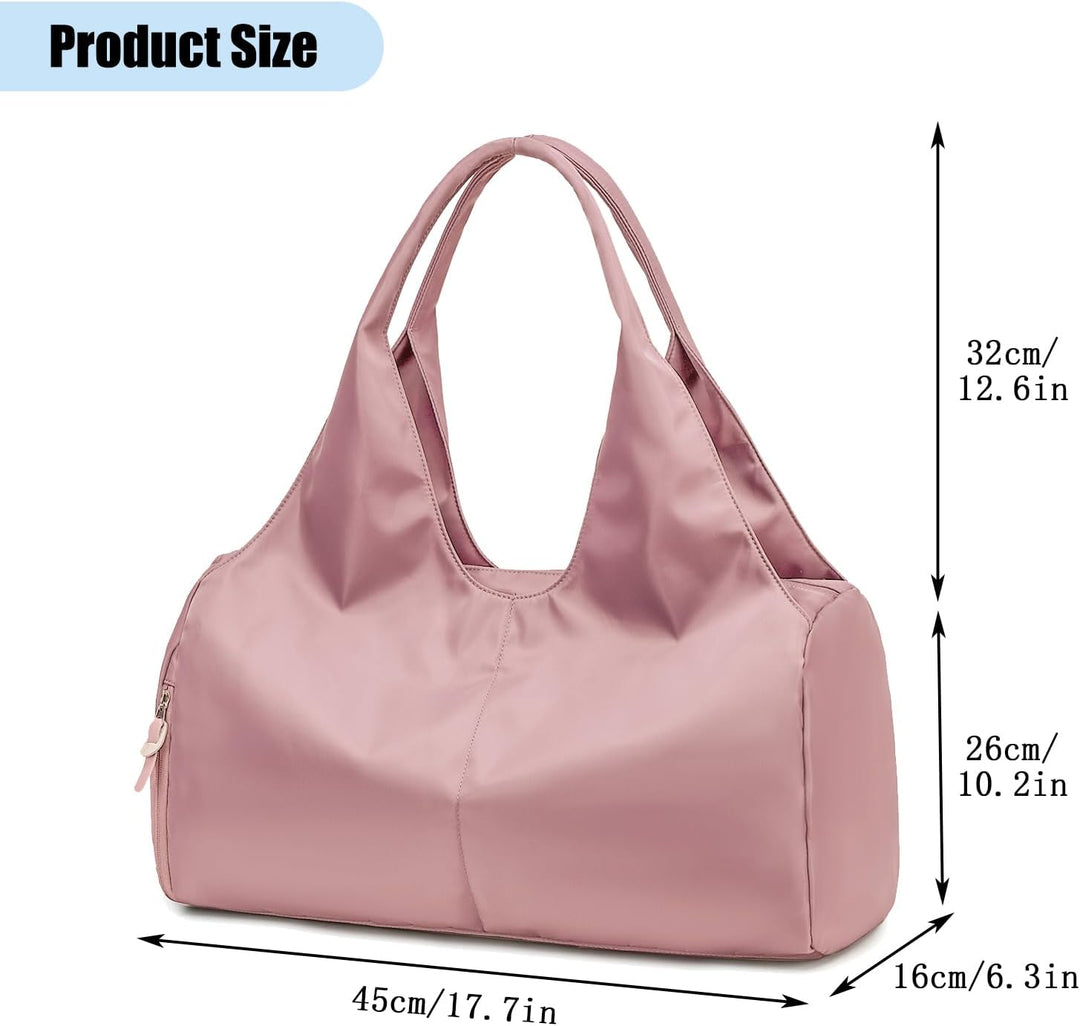 Sporttasche für Damen und Herren mit Schuhfach & Nassfach Weekender Reisetasche Freizeit Handtasche