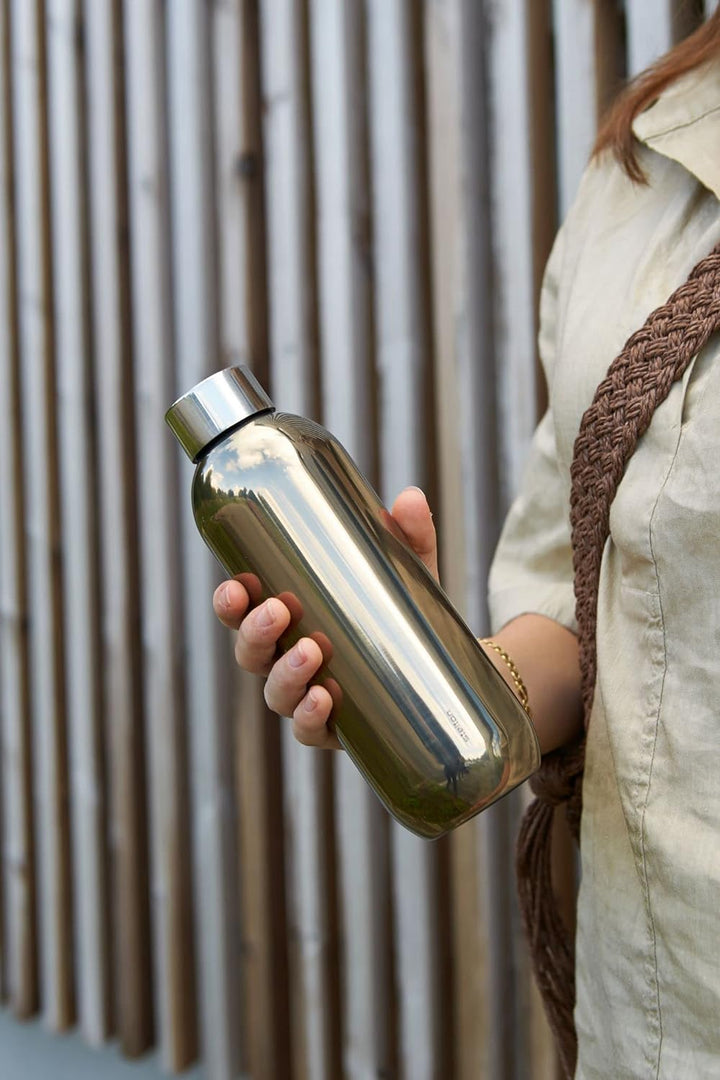 Stelton Thermosflasche Keep Cool - Thermo-Trinkflasche - Doppelwandige Isolierflasche - Moderner Des