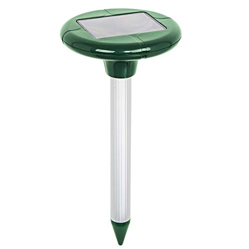 VOSS.sonic "MoleEx 1000" Maulwurfvertreiber Solar, mit Ton & Vibration, Wühltierfrei, Wühlmaus, Maul
