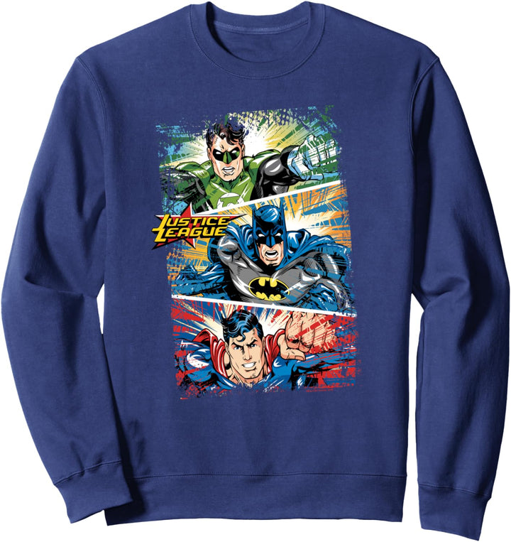 Justice League Panels Sweatshirt