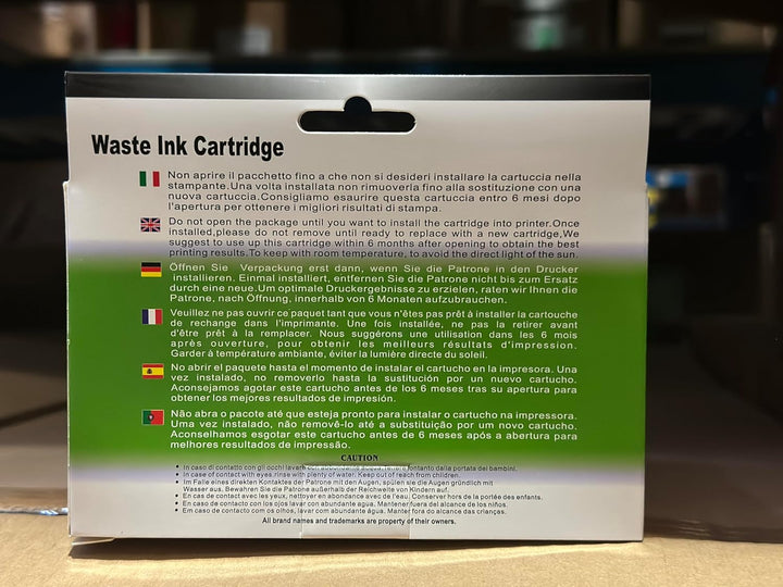 Wartungsbox kompatibel mit Epson WorkForce WF-C8190,C8610,C8690,C878, T6714 C13T671400