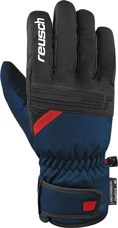 Reusch Herren Baldo R-tex Xt Atmungsaktiv Kurzer Abschluss Winter-Handschuhe 8 4482 Dress Blue / Fir