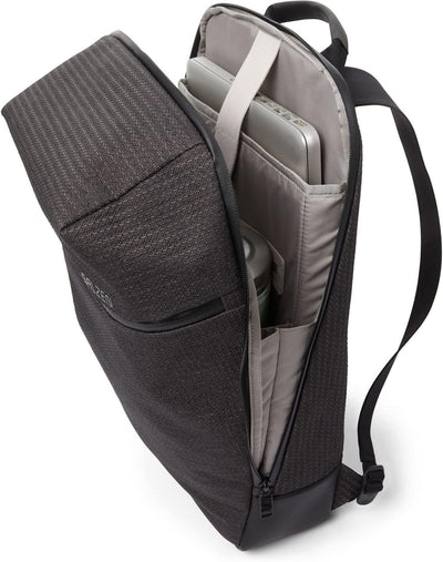 SALZEN Savvy Business Rucksack Fabric Ash Grey, Volumen 15 Liter mit gepolstertem Laptopfach, robust