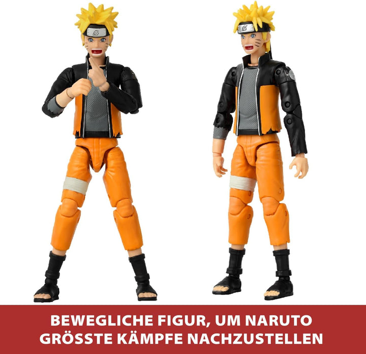Bandai – Anime Heroes – Naruto Shippuden – Anime Heroes Figur 17 cm – Naruto Uzumaki (Final Battle)